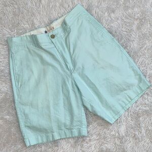 J.Crew Aqua cotton Bermuda shorts
